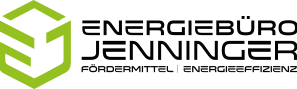 Logo des Energiebüros Jenninger mit Fokus auf Energieeffizienz.